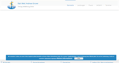 Desktop Screenshot of chirurgie-gruner.de